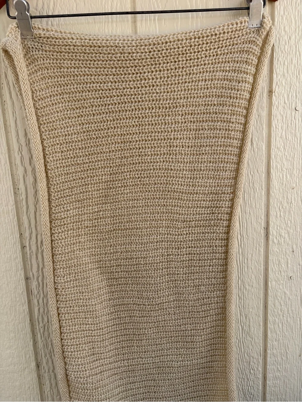 Unisex Large warm knitted long winter scarf